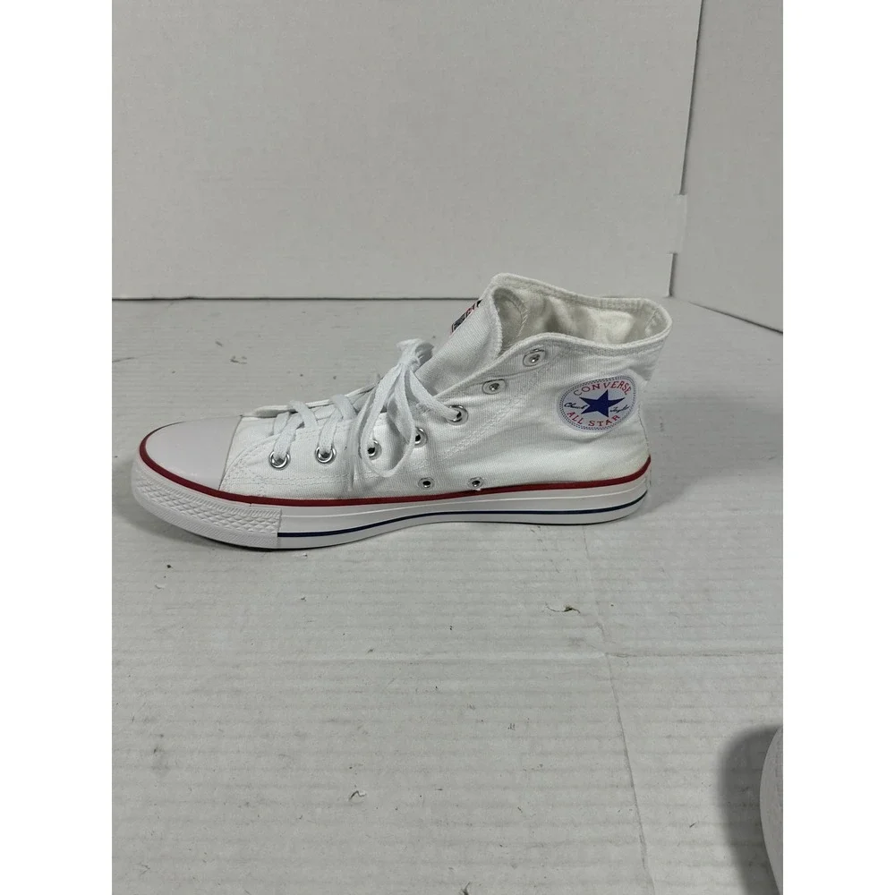 Converse Chuck Taylor All Star High Top White Canvas Mens 10 Womens 11.5 101010